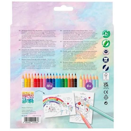 COLOUR GRIP 18+6 - FABER CASTELL
