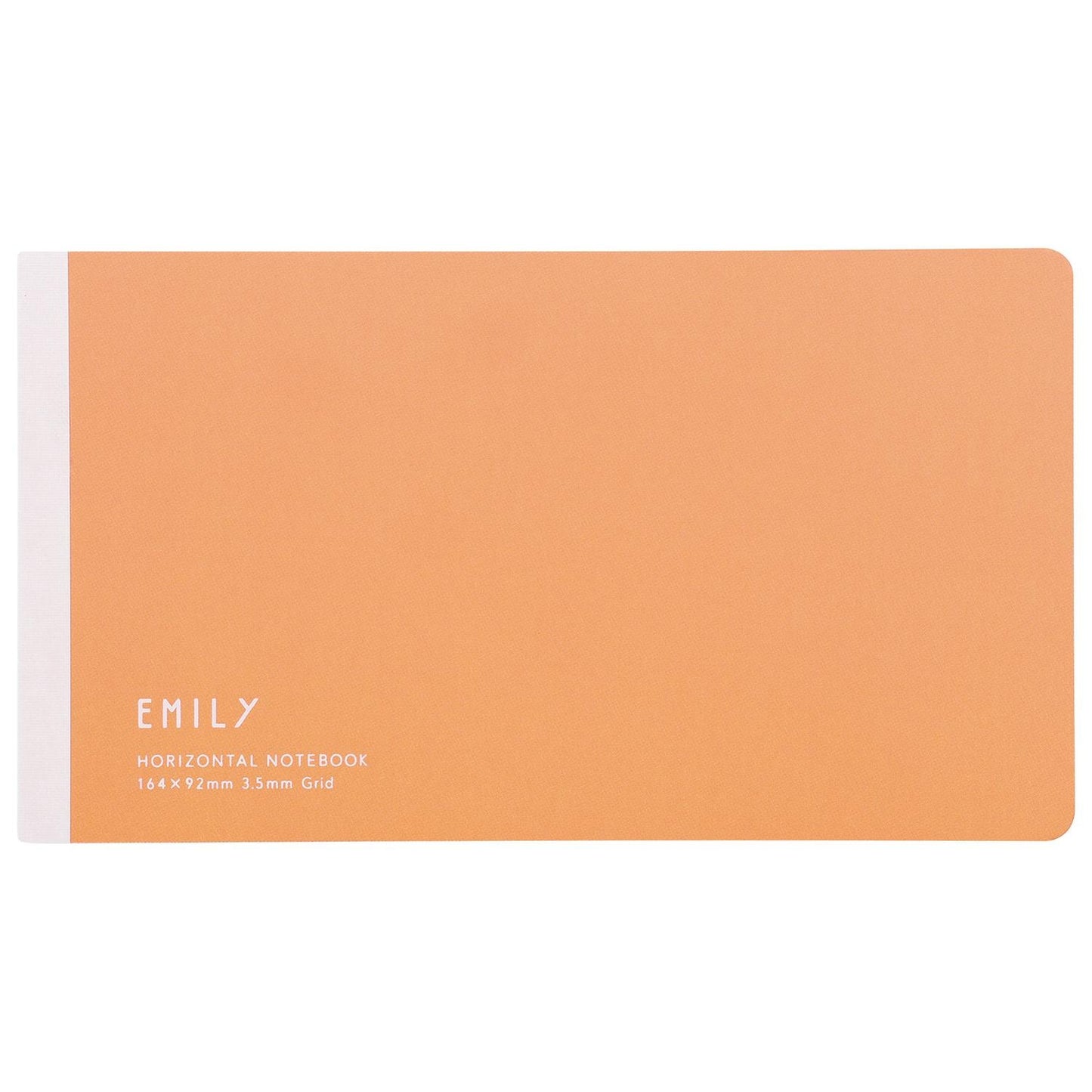 EMILY NOTEBOOK ORIZZONTALE ORANGE