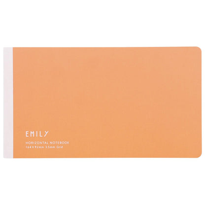 EMILY NOTEBOOK ORIZZONTALE ORANGE
