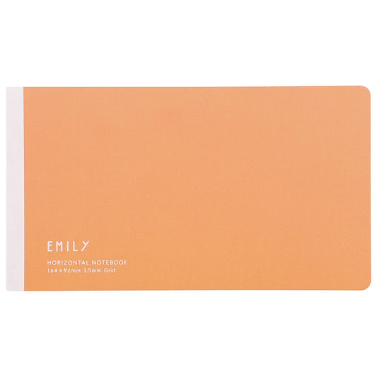 EMILY NOTEBOOK ORIZZONTALE ORANGE