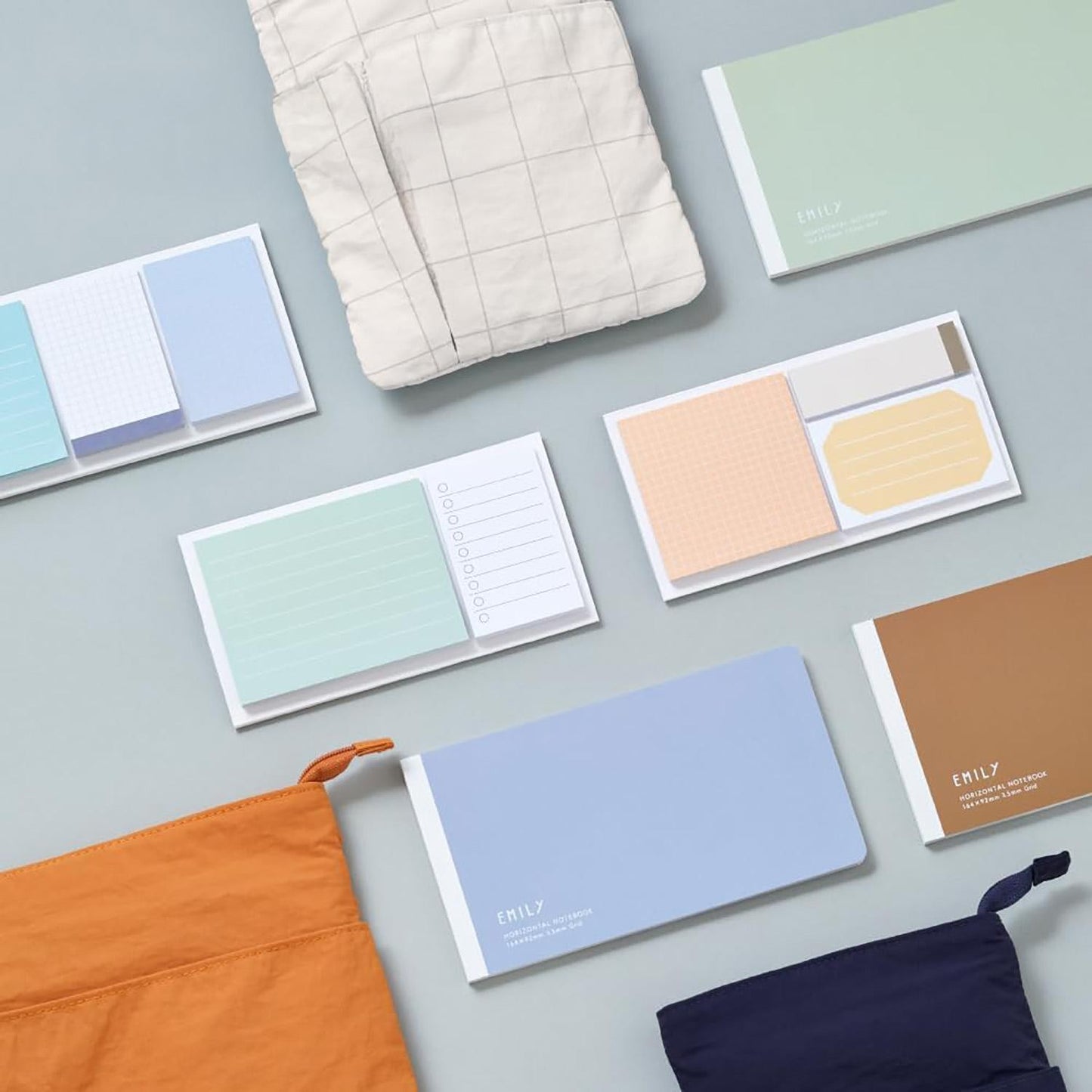 EMILY NOTEBOOK ORIZZONTALE ORANGE