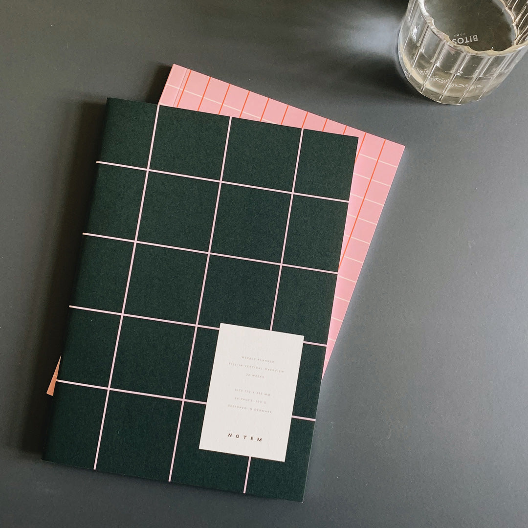 MILO WEKLY PLANNER- green&rose