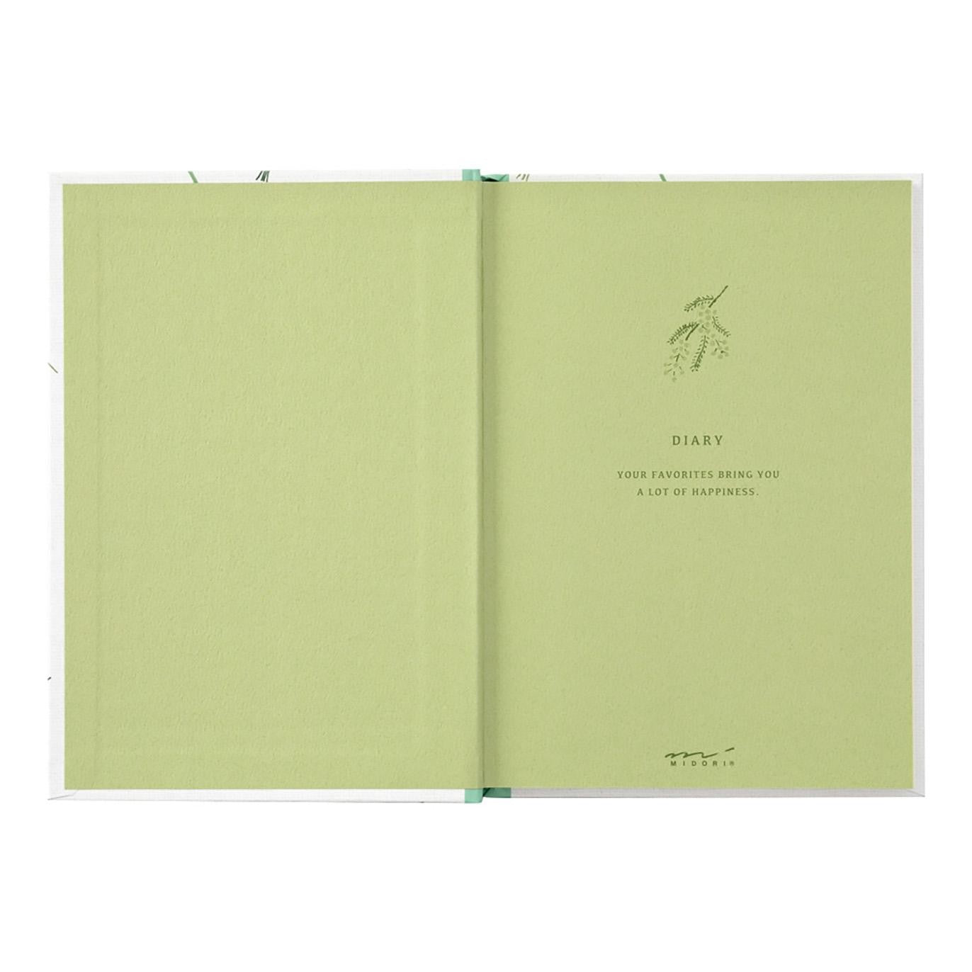 JOURNAL FLOWER MIDORI