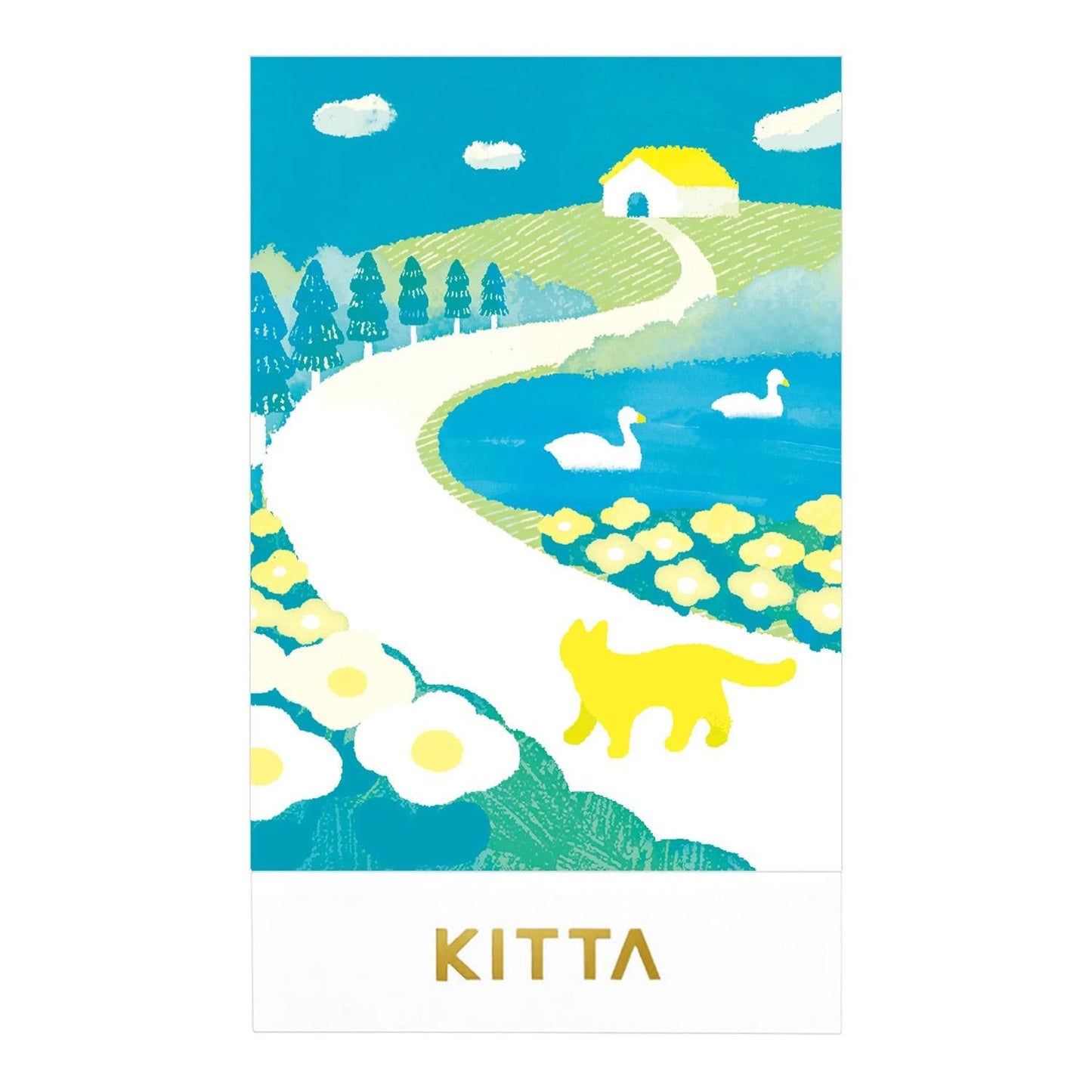 KITTA COLLAGE WASHI TAPE HILL