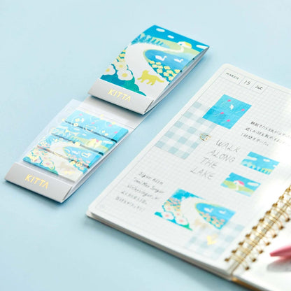 KITTA COLLAGE WASHI TAPE HILL