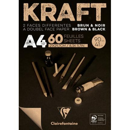 BLOCCO CARTA A4 - KRAFT