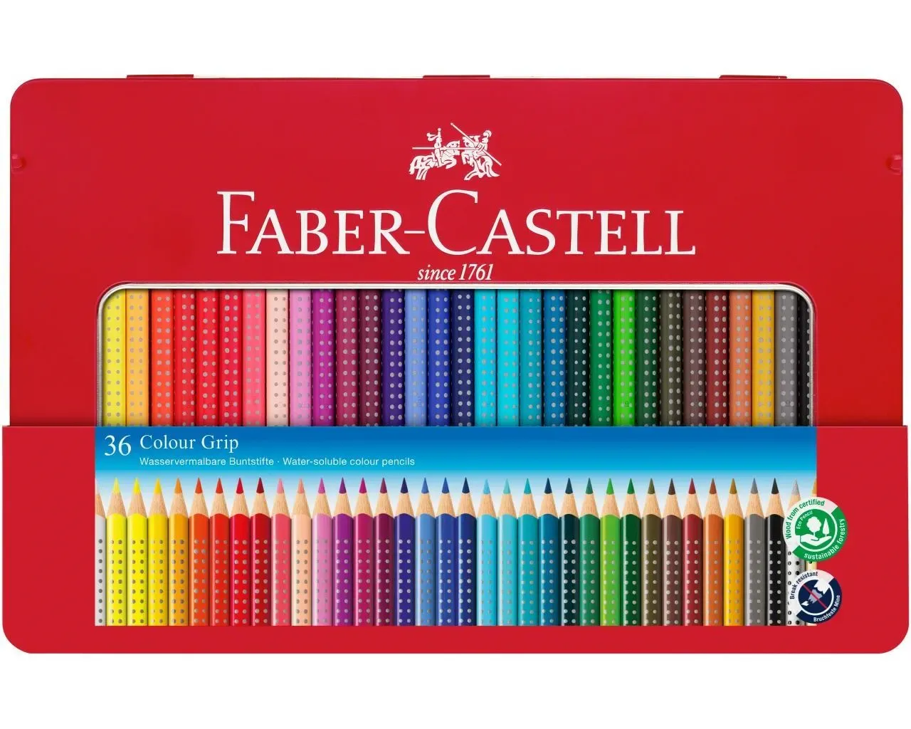 MATITE COLORATE COLOUR GRIP - 36pz.