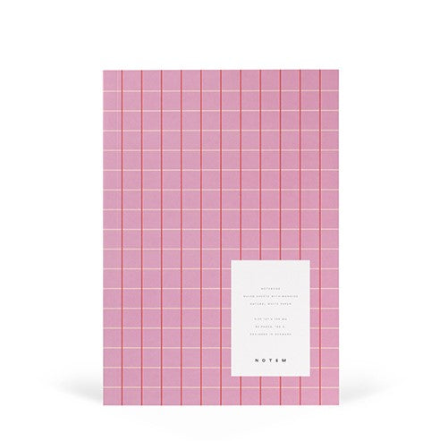 QUADERNO VITA MEDIUM- rose grid