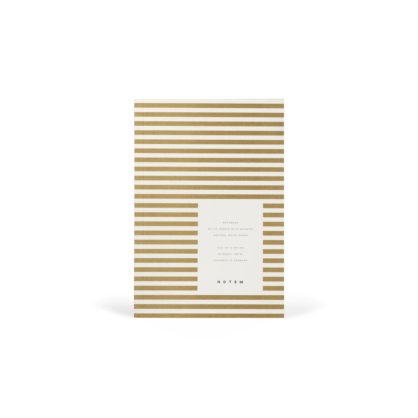 QUADERNO VITA MEDIUM- ochre lines