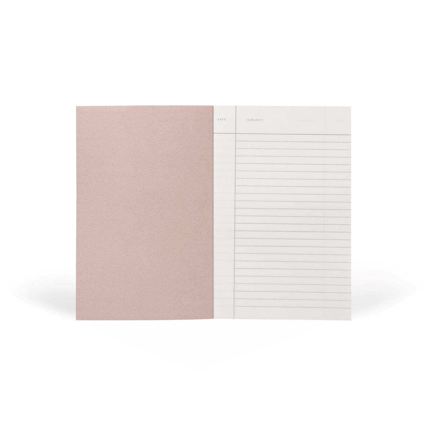 QUADERNO VITA MEDIUM- ochre lines