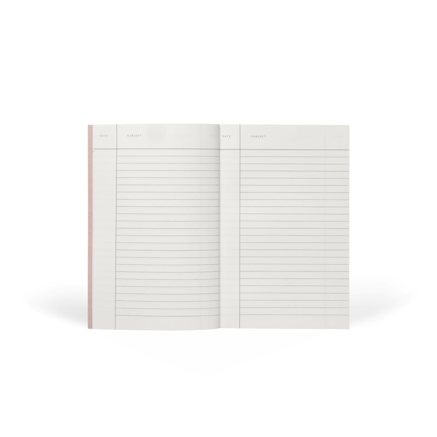 QUADERNO VITA MEDIUM- ochre lines