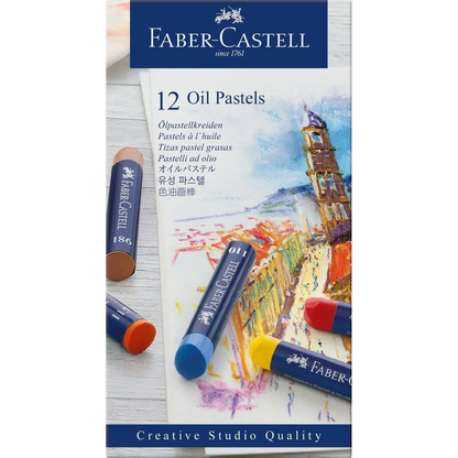 PASTELLI AD OLIO 12 PEZZI