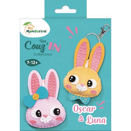 DUO DA COLLEZIONE "OSCAR & LUNA"
