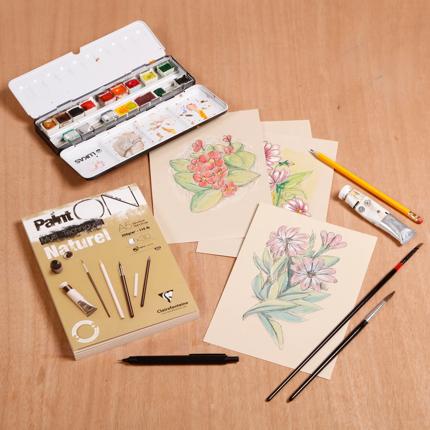 BLOCCHI CARTA "NATUREL" A3 - PAINT ON