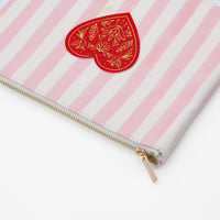 POCHETTE PINK STRIPES