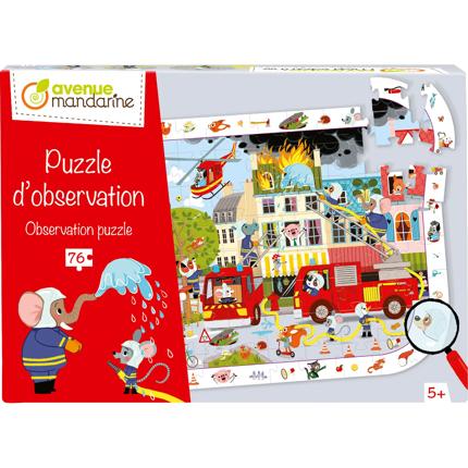PUZZLE DI OSSERVAZIONE "POMPIERI"
