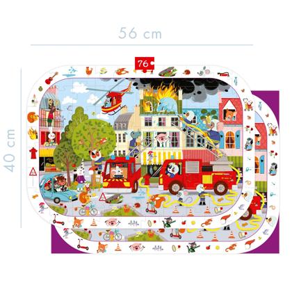 PUZZLE DI OSSERVAZIONE "POMPIERI"