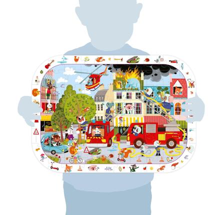 PUZZLE DI OSSERVAZIONE "POMPIERI"