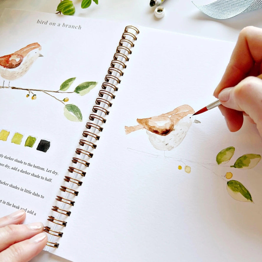 QUADERNO DA COLORARE AD ACQUERELLO A TEMA ANIMALI