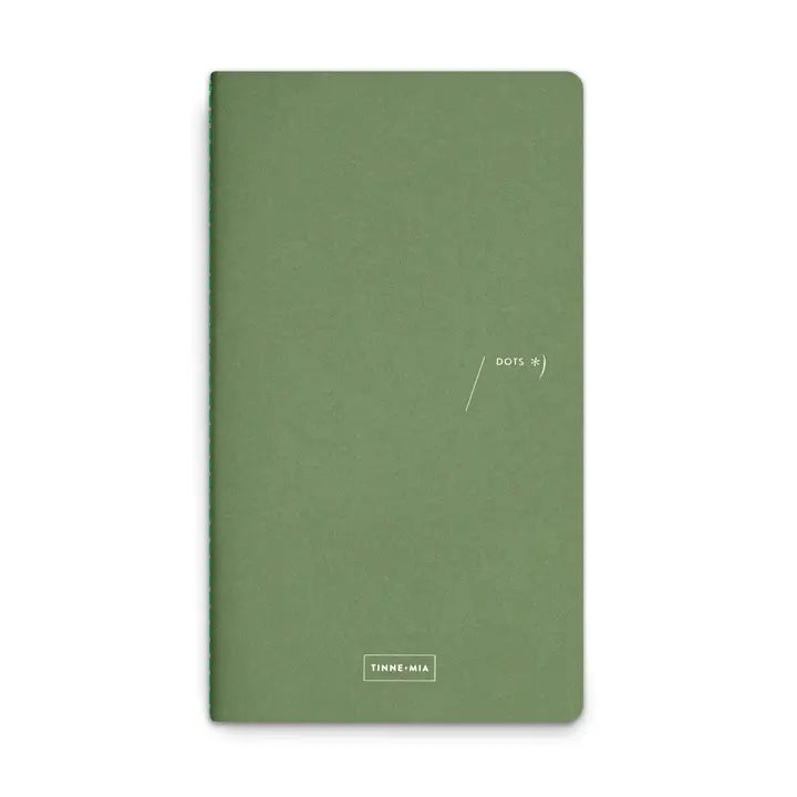 RICARICA QUADERNO MODULARE PUNTINATO VERDE SMERALDO