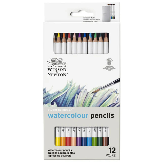 SET 12 MATITE ACQUERELLABILI - Winsor & Newton