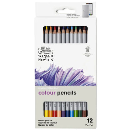SET 12 MATITE COLORATE - Winsor & Newton