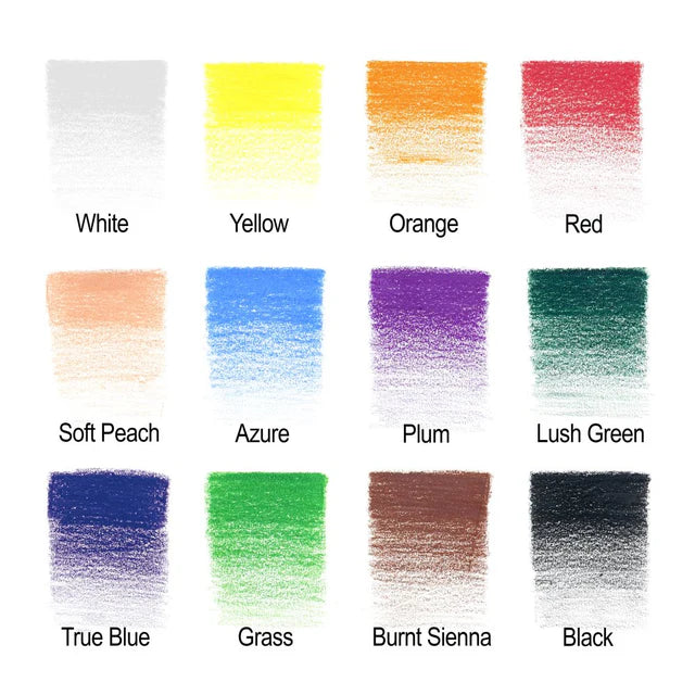 SET 12 MATITE COLORATE - Winsor & Newton