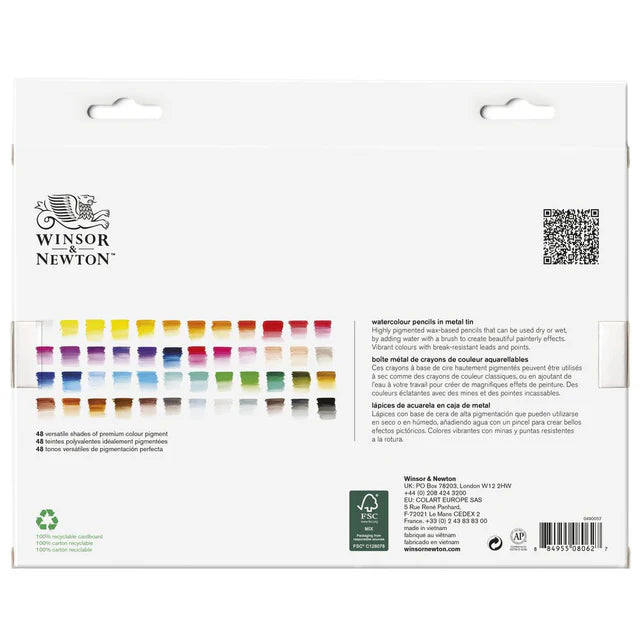 SET 24 MATITE ACQUERELLABILI - Winsor & Newton
