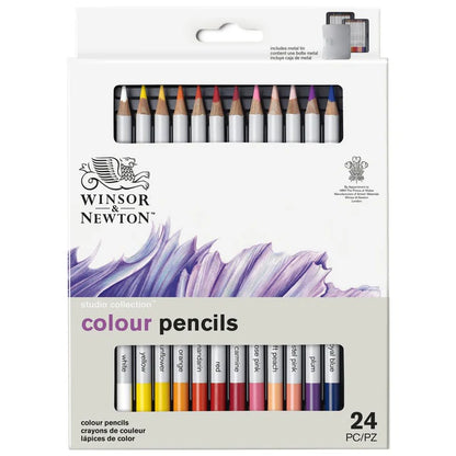 SET 24 MATITE COLORATE - Winsor & Newton