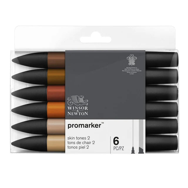 PROMARKER 6 SKIN TONES SET 2 - Winsor & Newton