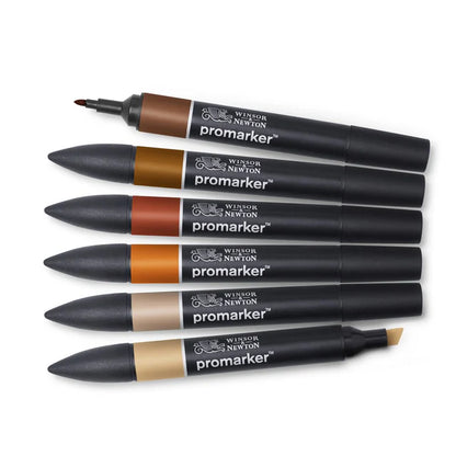 PROMARKER 6 SKIN TONES SET 2 - Winsor & Newton
