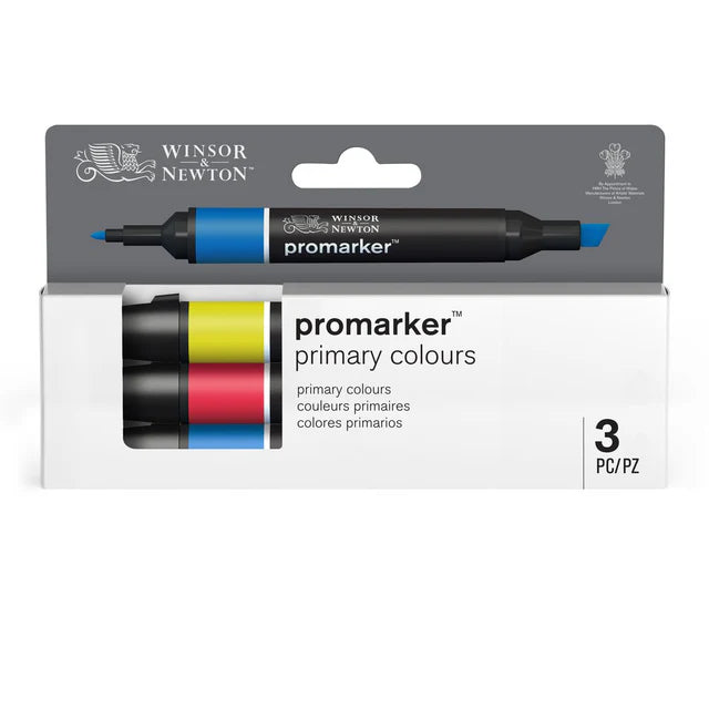 PROMARKER SET COLORI PRIMARI - Winsor & Newton