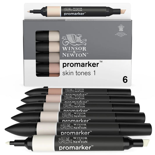 PROMARKER 6 SKIN TONES SET 1 - Winsor & Newton