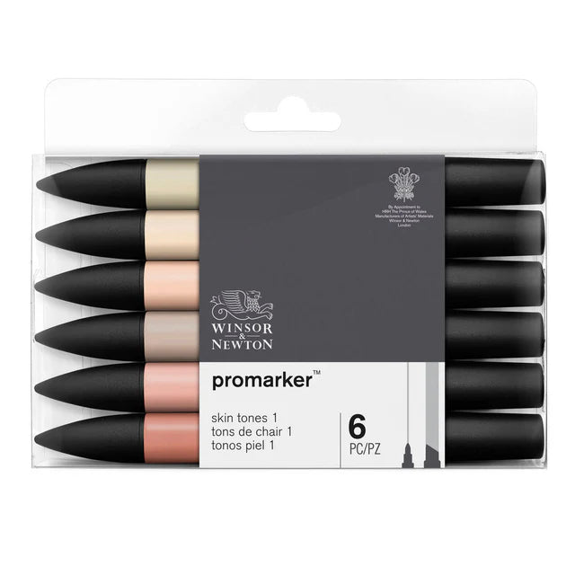 PROMARKER 6 SKIN TONES SET 1 - Winsor & Newton