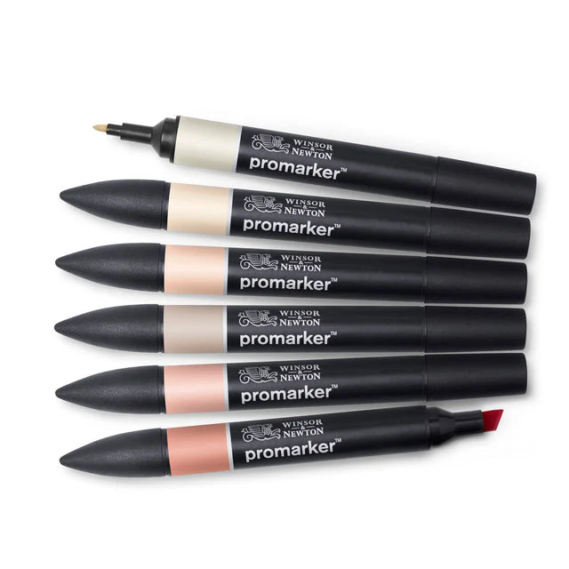 PROMARKER 6 SKIN TONES SET 1 - Winsor & Newton