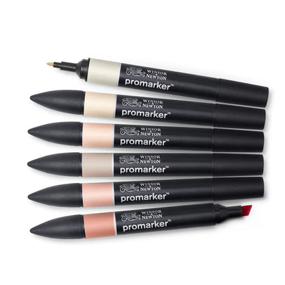 PROMARKER 6 SKIN TONES SET 1 - Winsor & Newton