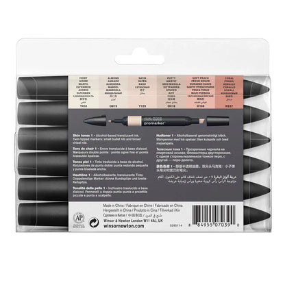 PROMARKER 6 SKIN TONES SET 1 - Winsor & Newton