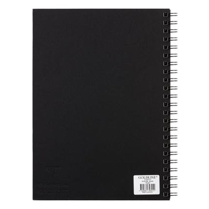 TACCUINO GOLDLINE SPIRALATO A4 PAGINE NERE