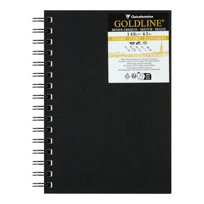TACCUINO GOLDLINE SPIRALATO - CLAIREFONTAINE