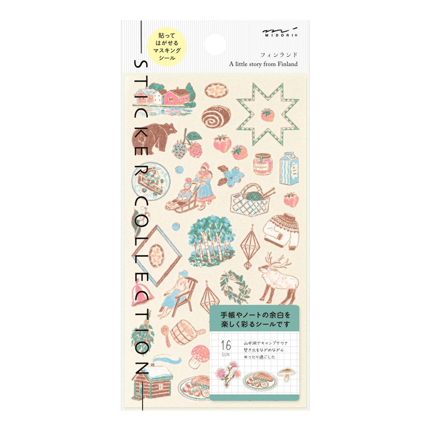 STICKER FINLAND MIDORI