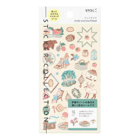 STICKER FINLAND MIDORI