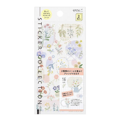 STICKER FLOWER MIDORI