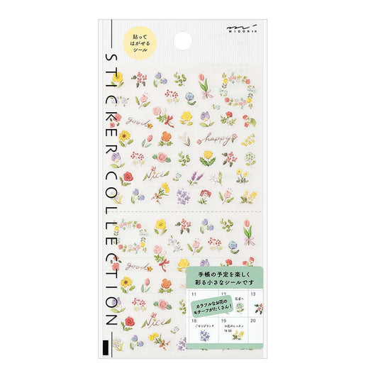 STICKER WILD FLOWER MIDORI