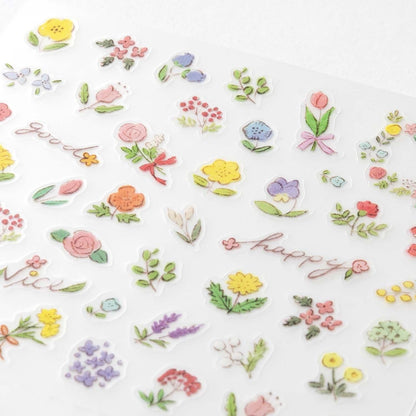 STICKER WILD FLOWER MIDORI