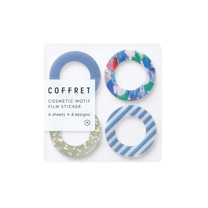 FILM STICKER CIRCLE LAGOON BLUE