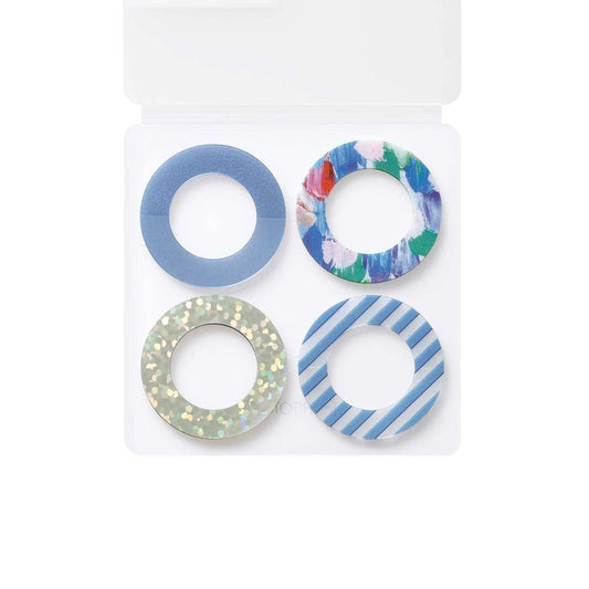 FILM STICKER CIRCLE LAGOON BLUE
