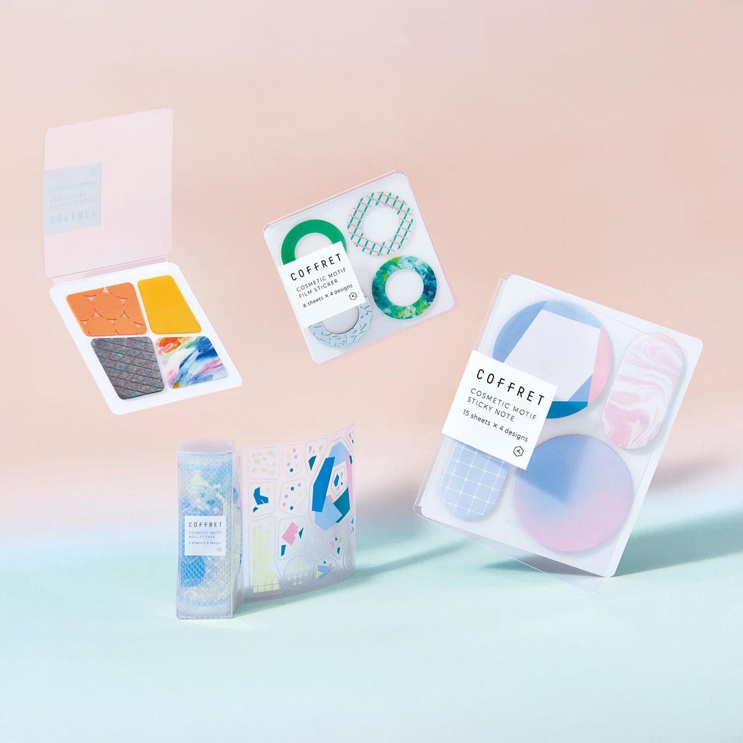 FILM STICKER CIRCLE LAGOON BLUE
