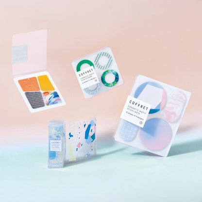 FILM STICKER CIRCLE LAGOON BLUE