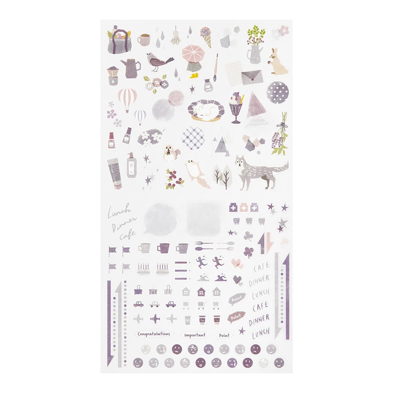 STICKER LAVENDER MIDORI