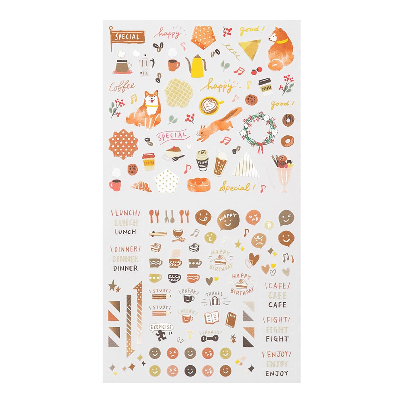STICKER BROWN MIDORI